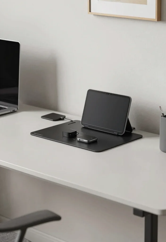 14 Built In Desk Ideas for Clean Seamless Interiors 38 14 Built In Desk Ideas for Clean Seamless Interiors 8. Integrated Technology Smart Desks for the Modern Age 0