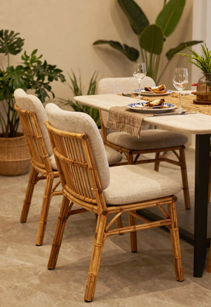 14 Dining Room Furniture Ideas for Comfortable Everyday Use 2. Eco Friendly Dining Chairs 0