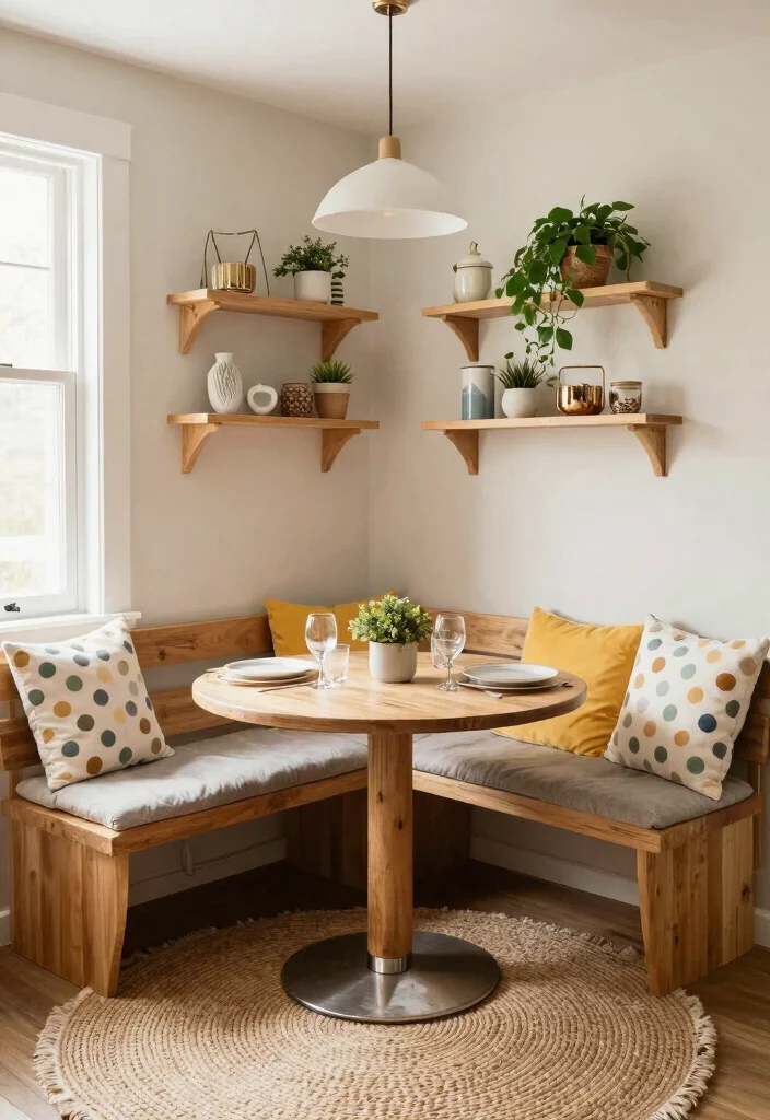 14 Dining Room Layout Ideas That Feel Open and Inviting 3 14 Dining Room Layout Ideas That Feel Open and Inviting 3. Built In Benches for a Cozy Nook 0