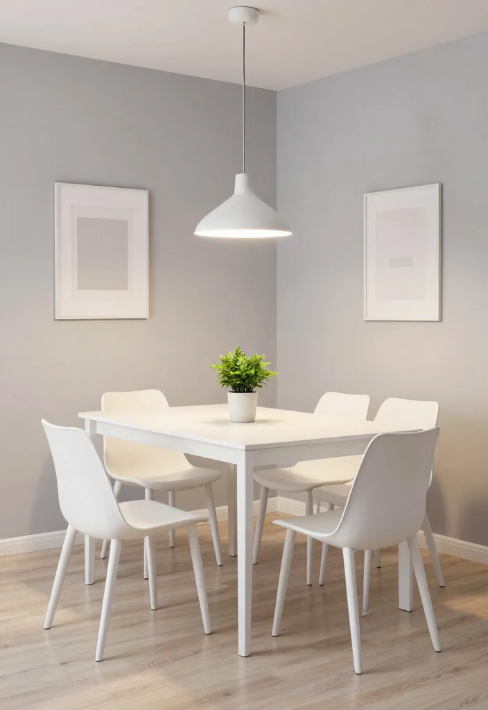 14 Dining Room Layout Ideas That Feel Open and Inviting 4 14 Dining Room Layout Ideas That Feel Open and Inviting 4. Minimalist Style for Maximum Effect 0