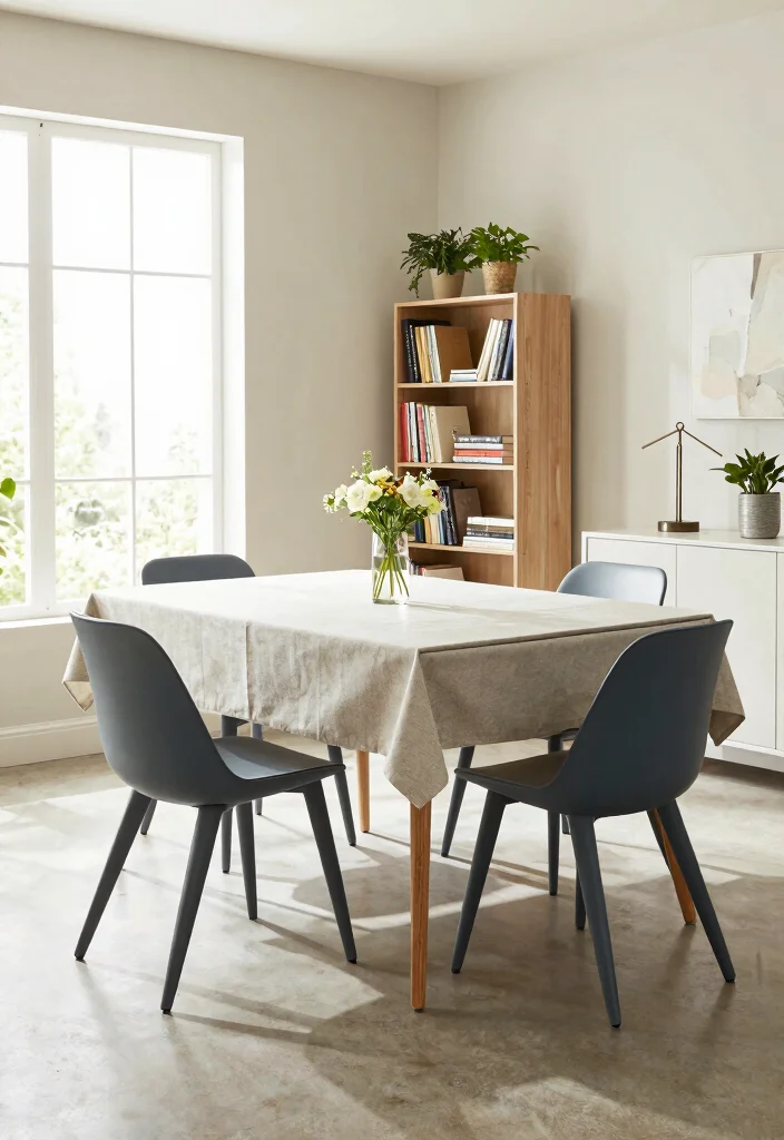 14 Dining Room Layout Ideas That Feel Open and Inviting 15 14 Dining Room Layout Ideas That Feel Open and Inviting 5. Multi Functional Furniture 0