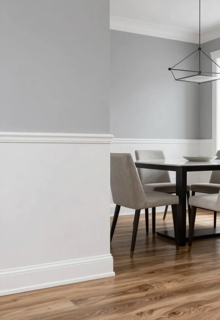 14 Dining Room Molding Ideas to Elevate the Space 39 14 Dining Room Molding Ideas to Elevate the Space 9. Contemporary Baseboards 0