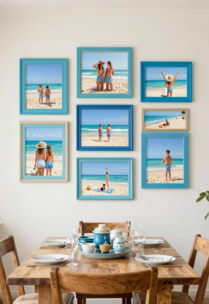 14 Dining Room Photo Wall Ideas to Display Memories Stylishly 14 14 Dining Room Photo Wall Ideas to Display Memories Stylishly 4. Themed Collections 0