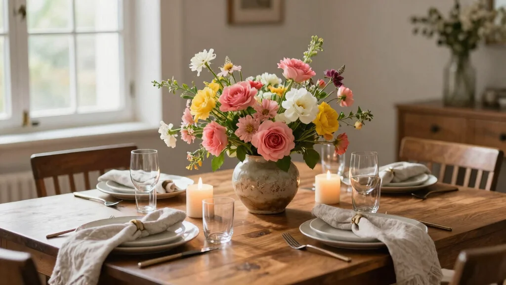 14 Dining Table Centerpiece Ideas for Everyday Styling