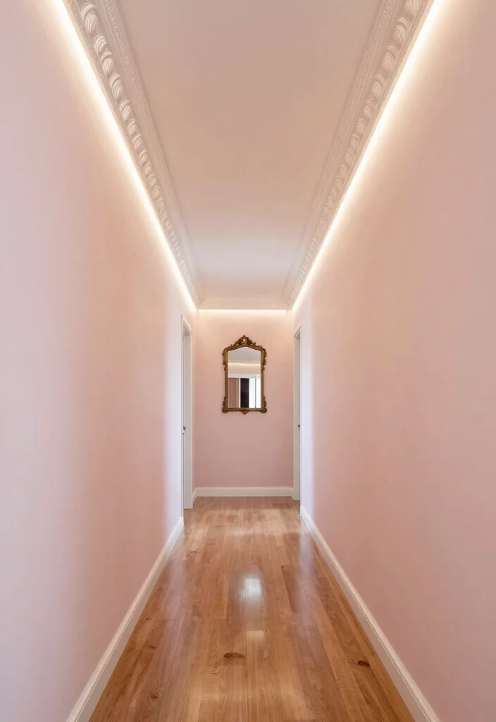 14 Hallway Molding Ideas to Add Character and Depth 1 14 Hallway Molding Ideas to Add Character and Depth 1. Classic Crown Molding 0