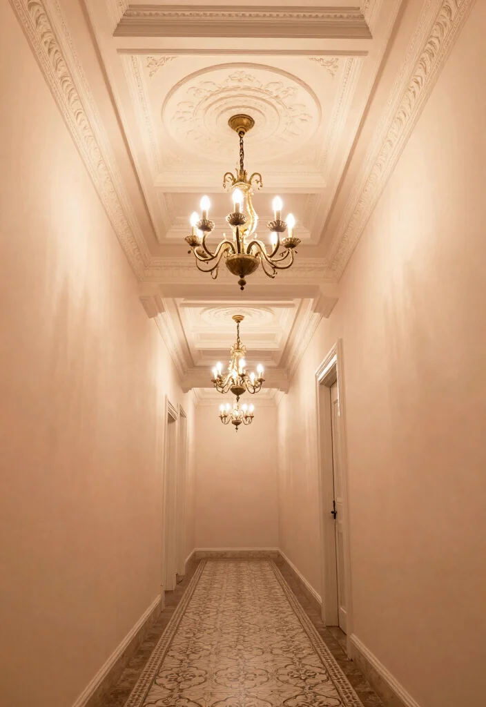 14 Hallway Molding Ideas to Add Character and Depth 36 14 Hallway Molding Ideas to Add Character and Depth 6. Ornate Ceiling Details 0
