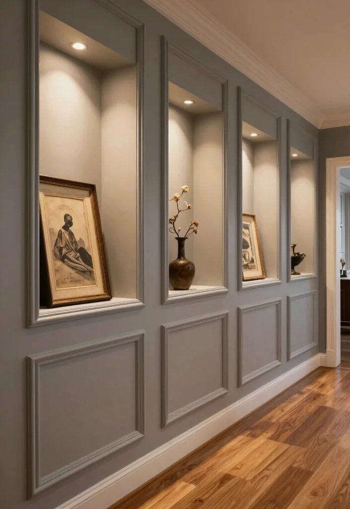 14 Hallway Molding Ideas to Add Character and Depth 37 14 Hallway Molding Ideas to Add Character and Depth 7. Shadow Box Molding 0