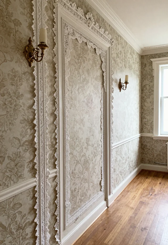 14 Hallway Molding Ideas to Add Character and Depth 49 14 Hallway Molding Ideas to Add Character and Depth 9. Victorian Lace Molding 0