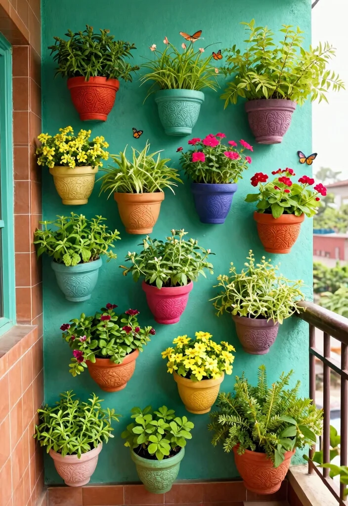 14 Indian Utility Balcony Ideas That Stay Practical and Neat 1 14 Indian Utility Balcony Ideas That Stay Practical and Neat 1. Vertical Garden Wonders 0