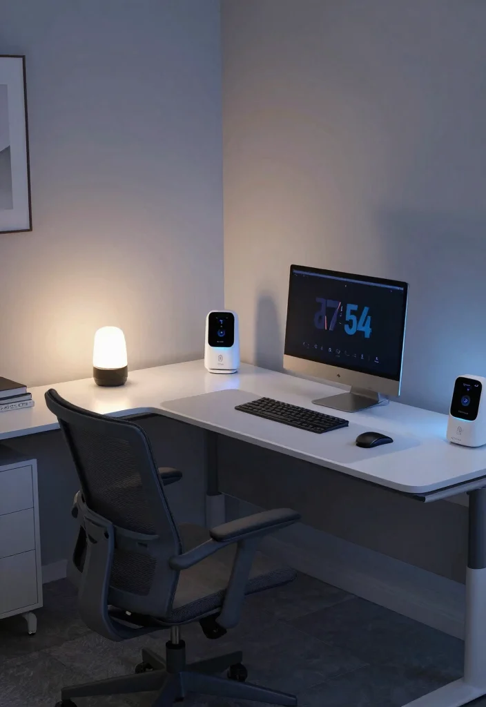 14 L Shaped Desk Ideas for Efficient Multi Tasking 64 14 L Shaped Desk Ideas for Efficient Multi Tasking 14. Smart Home Integration 0