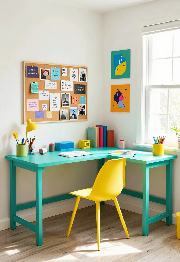 14 L Shaped Desk Ideas for Efficient Multi Tasking 14 14 L Shaped Desk Ideas for Efficient Multi Tasking 4. Bright Cheerful 0