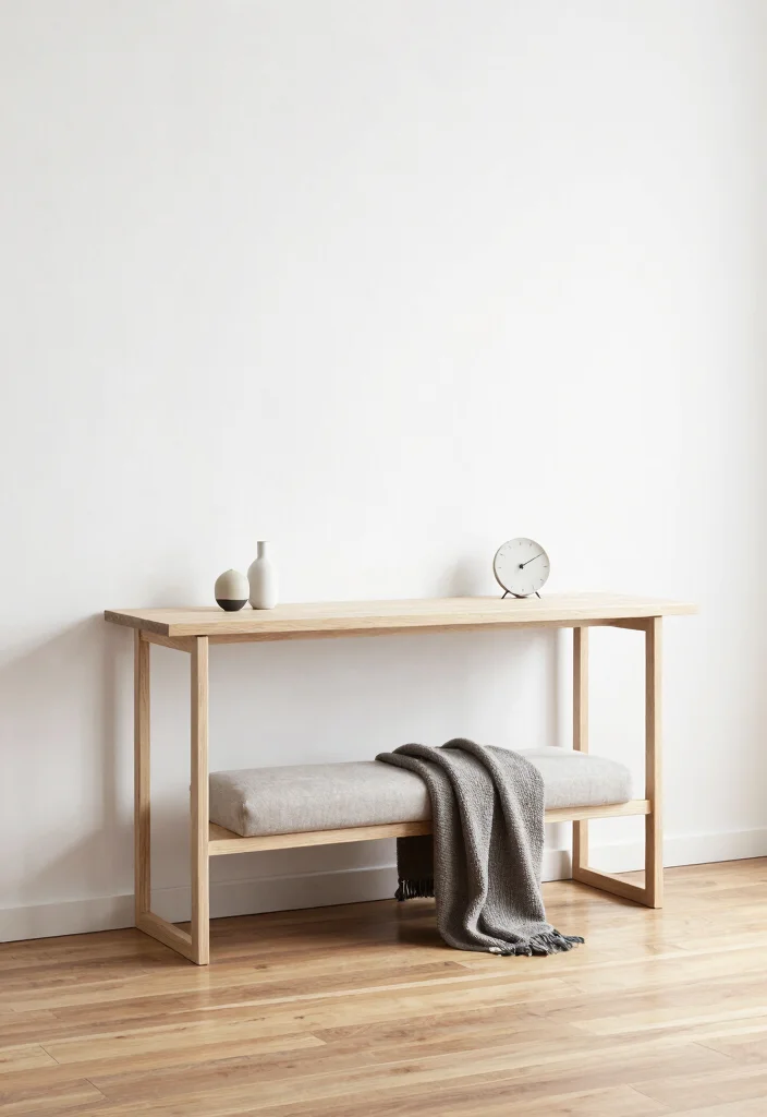 14 Large Entrance Hallway Ideas for Grand First Impressions 12 14 Large Entrance Hallway Ideas for Grand First Impressions 2. Minimalist Furniture Choices 0