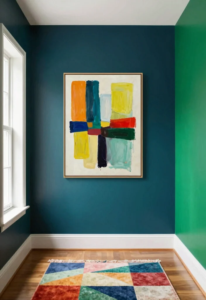 14 Large Entrance Hallway Ideas for Grand First Impressions 13 14 Large Entrance Hallway Ideas for Grand First Impressions 3. Bold Color Accents 0