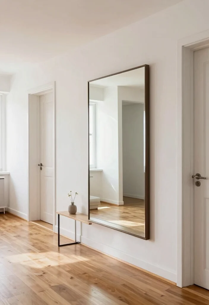 14 Large Entrance Hallway Ideas for Grand First Impressions 14 14 Large Entrance Hallway Ideas for Grand First Impressions 4. Large Mirrors to Expand Space 0