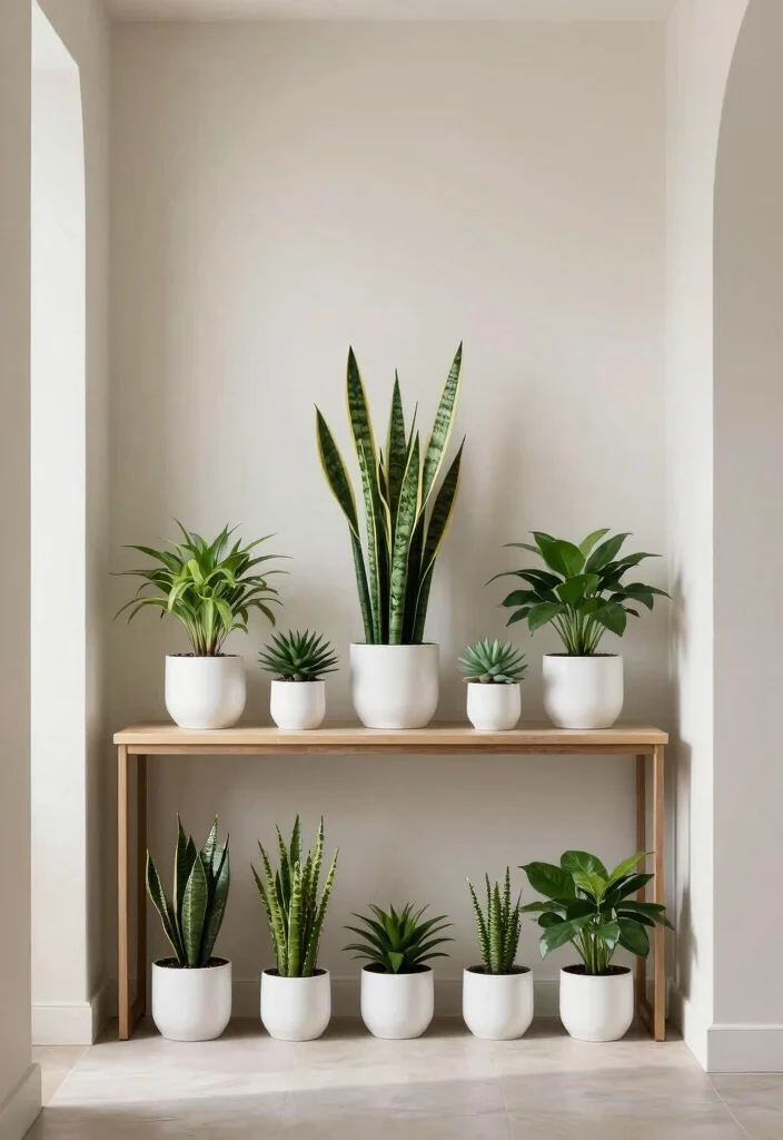 14 Large Entrance Hallway Ideas for Grand First Impressions 16 14 Large Entrance Hallway Ideas for Grand First Impressions 6. Live Plants for Freshness 0