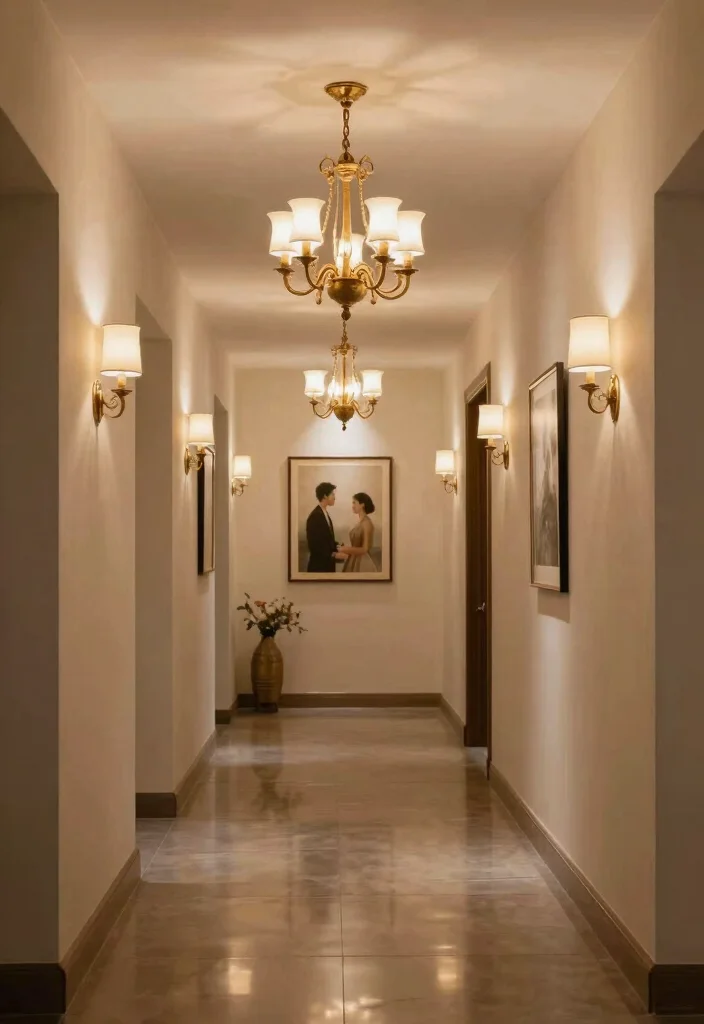 14 Large Entrance Hallway Ideas for Grand First Impressions 29 14 Large Entrance Hallway Ideas for Grand First Impressions 9. Layered Lighting 0