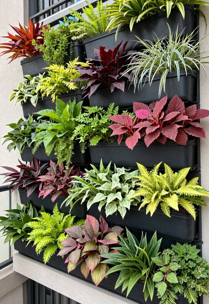 14 Private Balcony Ideas That Feel Peaceful and Secluded 19 14 Private Balcony Ideas That Feel Peaceful and Secluded 9. Vertical Planter Walls 0