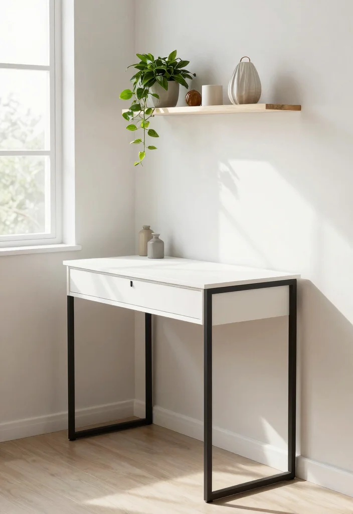 14 Small Space Desk Ideas That Stay Functional 15 14 Small Space Desk Ideas That Stay Functional 5. Narrow Desks 0