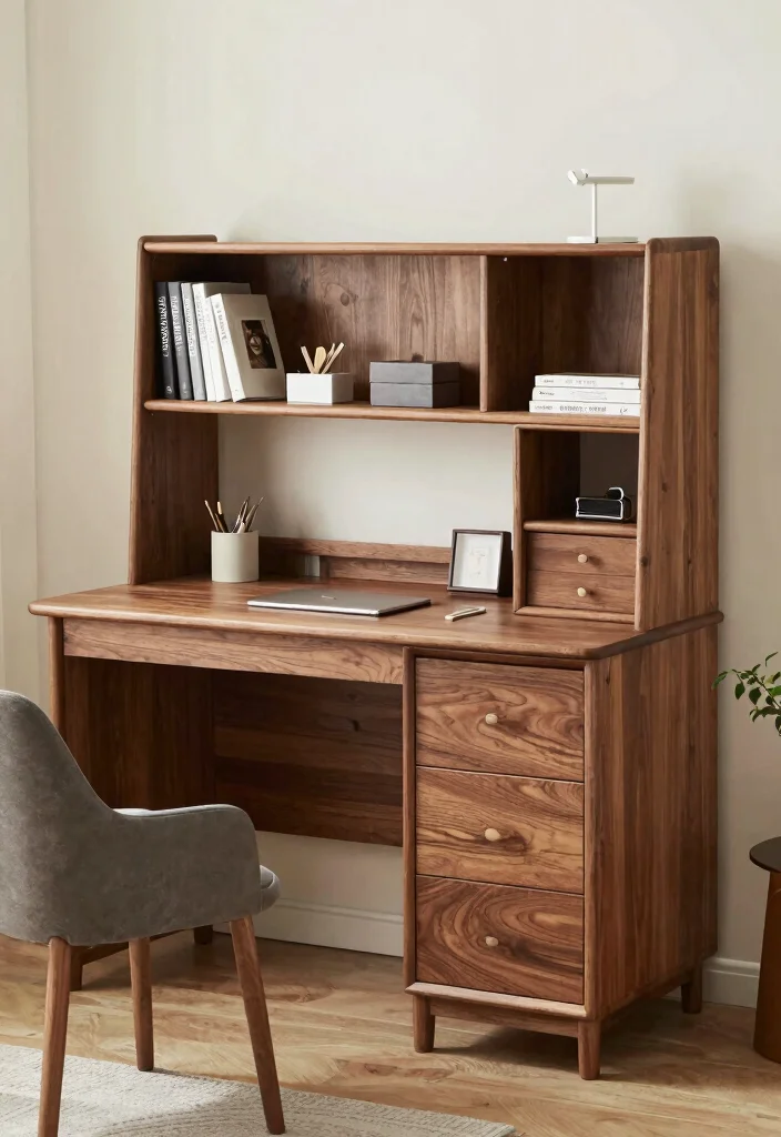 14 Small Space Desk Ideas That Stay Functional 16 14 Small Space Desk Ideas That Stay Functional 6. Desks with Built in Storage 0