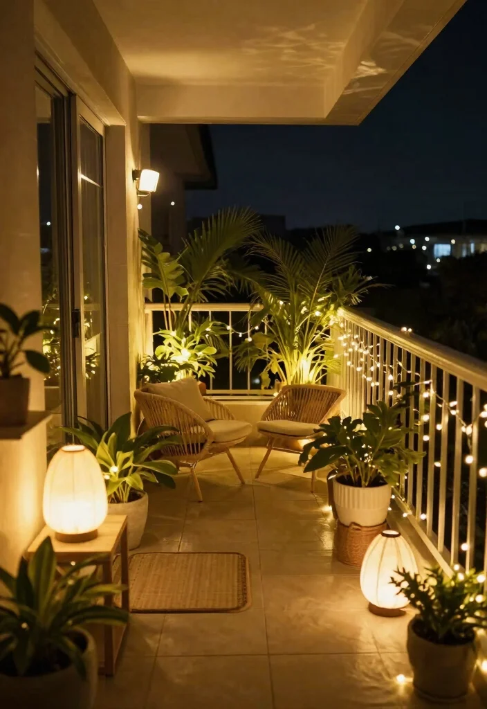 16 Bloxburg Balcony Ideas for Relaxed Modern Outdoor Builds 51 16 Bloxburg Balcony Ideas for Relaxed Modern Outdoor Builds 11. Smart Balcony Lighting 0