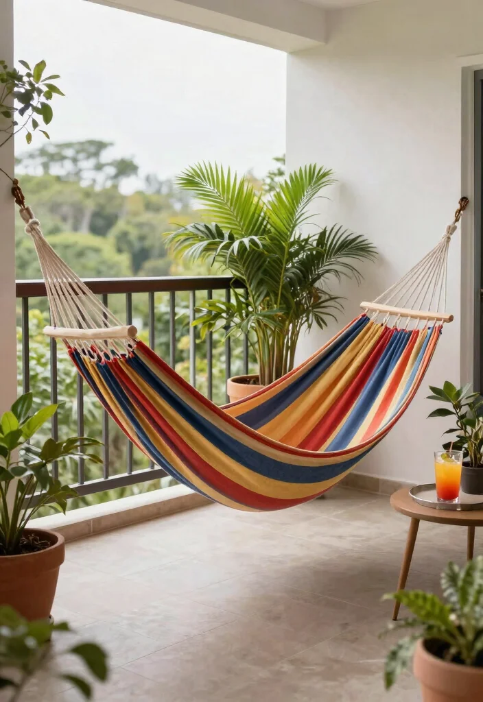 16 Bloxburg Balcony Ideas for Relaxed Modern Outdoor Builds 65 16 Bloxburg Balcony Ideas for Relaxed Modern Outdoor Builds 15. Hammock Haven 0