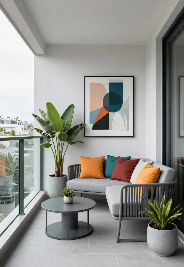 16 Large Balcony Terrace Ideas That Feel Like Outdoor Living Rooms 40 16 Large Balcony Terrace Ideas That Feel Like Outdoor Living Rooms 10. Contemporary Chic 0