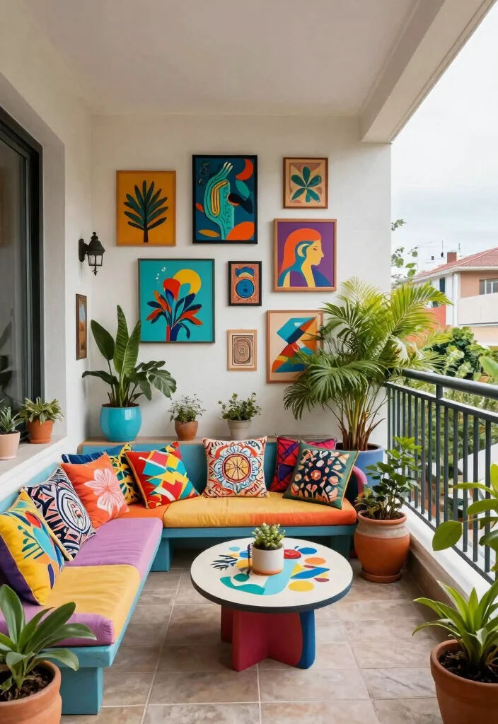 16 Large Balcony Terrace Ideas That Feel Like Outdoor Living Rooms 65 16 Large Balcony Terrace Ideas That Feel Like Outdoor Living Rooms 15. Artistic Expression 0